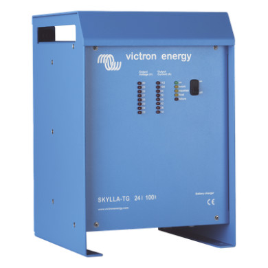 Cargador de Baterías Marino / 24 V / 100 A / Bancos 500 a 1000 Ah / En