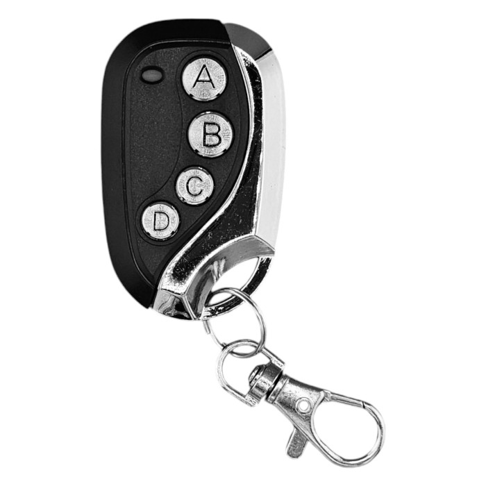 Control Remoto Clonador De Código Fijo 433MHz Metálico