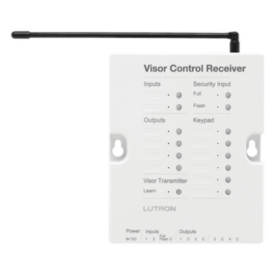Receptor de Control de Visera / 4 Salidas de Contacto Seco / 2 Entrada