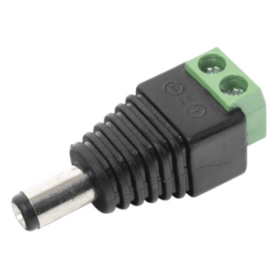 Adaptador de Alimentación DC / Conector Jack Macho 3.5 mm / Terminales