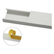 Canaleta para Cableado / 35 x 17 mm / 6 pies (1.83 m) / Sin División /