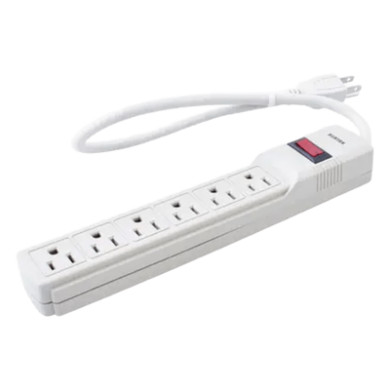 Multicontacto / Supresor de Picos 270 J / 6 Salidas NEMA 5-15R / Cable