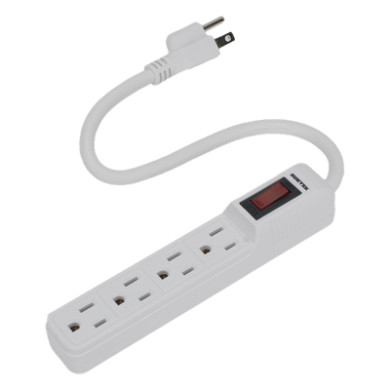 Multicontato Profesional / 4 Tomas 127 Vca / 15 A / Cable 30 cm (11.8 
