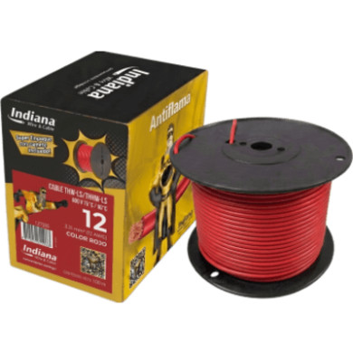 Cable THW-LS / Calibre 12 AWG / 19 Hilos / 90°C Seco / 75°C Mojado / B