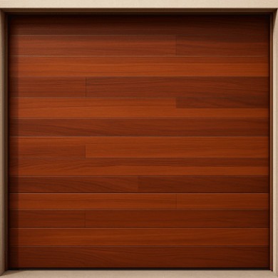 Puerta de Garage de Alta Calidad / Estilo Americano / Acabado Laminado
