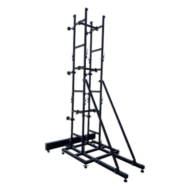 Kit Montaje Videowall 50x50 cm a Piso | Hasta 5m Altura | Soporte Incl