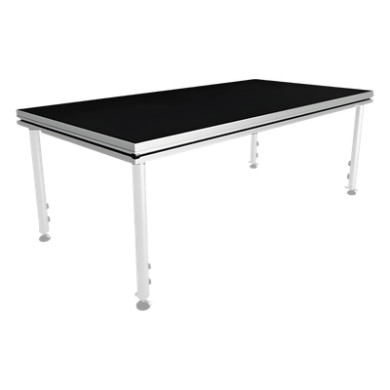 Tarima Modular para Escenario | 2m x 1m | Aluminio con Superficie Anti