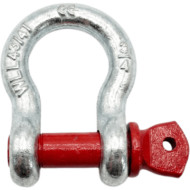 Grilllete Lira (Anchor Shackle) / 4.75 T WLL / Cuerpo 3/4" Acero Forja