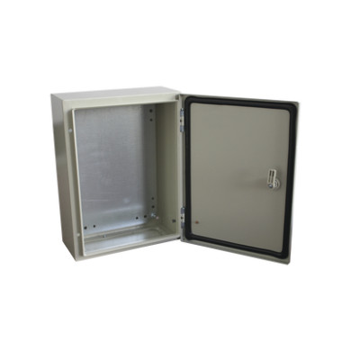 Gabinete de Acero IP66 / 300x400x200 mm / 11.8x15.7x7.9 in / IK10 / 30