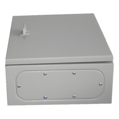 Gabinete de Acero IP66 / 400x400x200 mm / IK10 / Placa Trasera Galvani