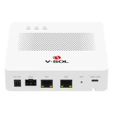Mini OLT / 1 Puerto GPON SC/UPC / 3 Puertos Uplink / Hasta 64 ONUs / 2