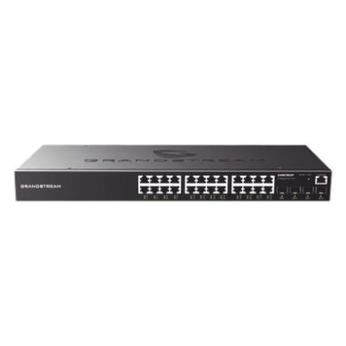Switch PoE+ Administrable / 24 Puertos Gigabit / 4 SFP Uplink / 360W P