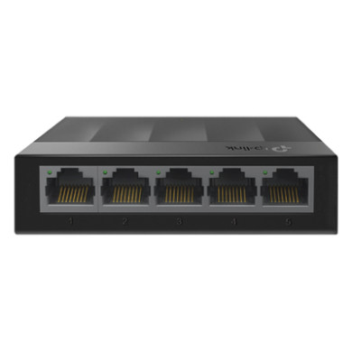 Switch / 5 Puertos Gigabit / 10 Gbps / Fanless / 3.5×2.8×0.9 in