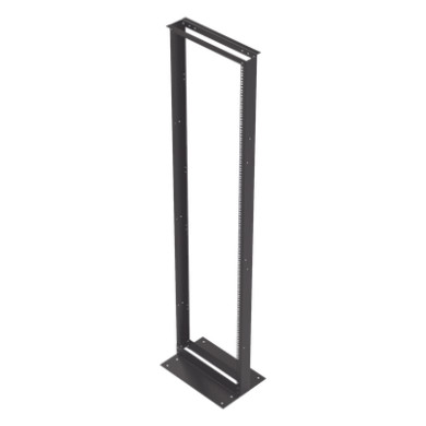 Rack 2 Postes / 19" EIA-310D / 45 UR / Carga 460 kg / Base L para Piso