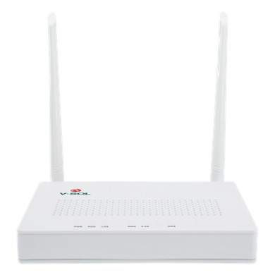 ONU Dual G/EPON / Wi-Fi 2.4 GHz / 4 Puertos LAN Gigabit / 2 Antenas 5 