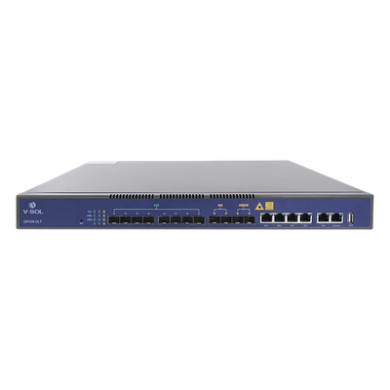 OLT GPON / 8 Puertos PON / 4 GE + 2 SFP + 2 SFP+ Uplink / 1,024 ONUs /