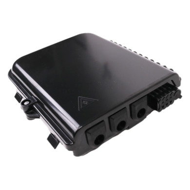 Caja de Empalme FTTx / 24 Fusiones / Splitter 1x8 SC/APC / 8 Acoplador