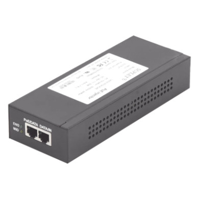 Inyector Hi-PoE / 56 Vcc / 60 W / 802.3af/at / Endspan y Midspan / 2.7