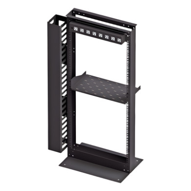 Kit Organizador de Rack / 24 Unidades / PDU 8 Conexiones / Gestión Ver