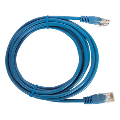 Cable de Parcheo UTP Cat6 / 2 Metros (6.56 Pies) / Azul / 1 Gbps / RJ4