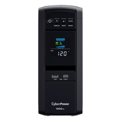 UPS de Torre / 1000 VA / 600 W / Onda Senoidal Pura / Línea Interactiv