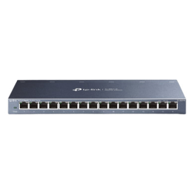 Switch / 16 Puertos Gigabit / 10/100/1000 Mbps / Fanless / Escritorio 