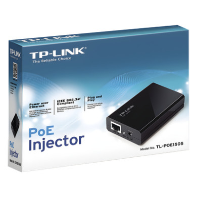 Inyector PoE / 15.4W 802.3af / 2 puertos Gigabit / Hasta 100 m (328 pi