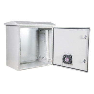 Gabinete Rack 19" / 11U / IP55 / IK10 / Acero Ventilado / Exterior 593
