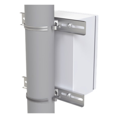 Montaje de Poste / Metal Galvanizado / Gabinetes hasta 30 cm / Diámetr