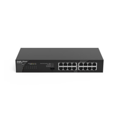 Switch No Administrable / 16 Puertos Gigabit / 32 Gbps / Fanless / Pro