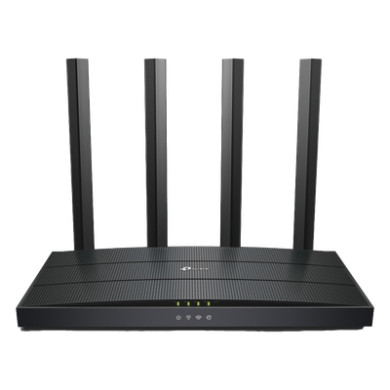 Router Wi-Fi 6 / AX1500 / 1 Puerto WAN Gigabit / 3 Puertos LAN Gigabit