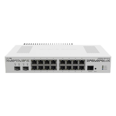 Router Cloud Core / 16 Puertos Gigabit / 2 SFP+ 10G / CPU 4 Núcleos 1.