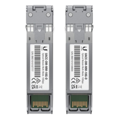 Módulo SFP+ / 10 Gbps / Multimodo / Alcance 300 m (984.3 ft) / LC Dúpl