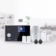 Kit Alarma Inalámbrica Wifi Gsm App Tuya Alexa Monitoreo