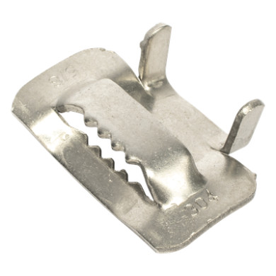 Hebilla de Acero Inoxidable / Tipo T / 5/8" / 100 Piezas / Compatible 