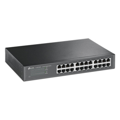Switch Gigabit no administrable / 24 puertos 10/100/1000 Mbps / 35.7 M