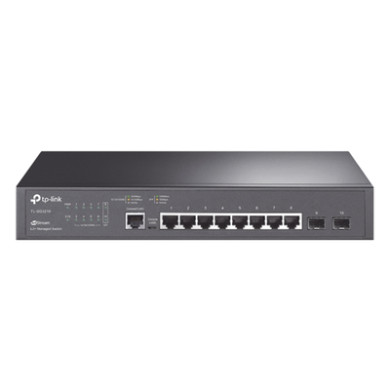 Switch Gigabit Administrable / 8 Puertos RJ45 + 2 SFP / 20 Gbps / SDN 