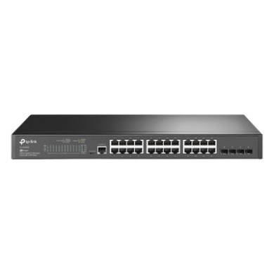 Switch Gigabit Administrable / 24 Puertos RJ45 / 4 Puertos SFP 1G / 56
