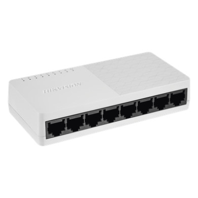 Switch Gigabit de Escritorio / 8 Puertos 10/100/1000 Mbps / Diseño Com