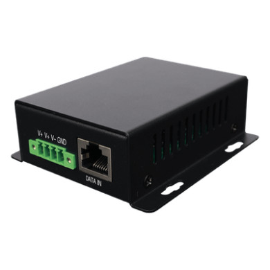 Inyector PoE Industrial / Entrada 9-32 Vcc / Salida PoE Pasivo 24V / 2