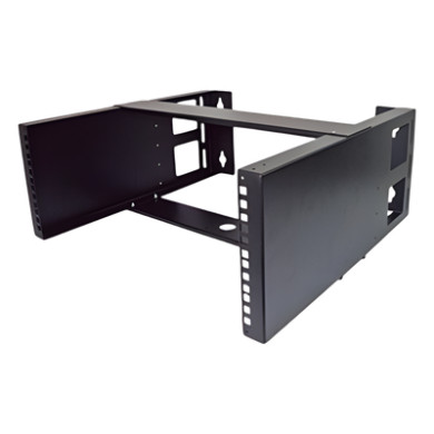 Rack Abierto de Pared / 19" / 4U / Acero Calibre 18 / Carga 20 kg / 50