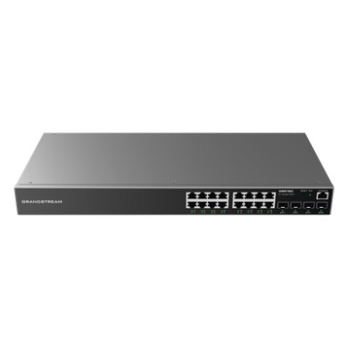 Switch Gigabit Administrable / 16 Puertos RJ45 10/100/1000 Mbps / 4 Pu