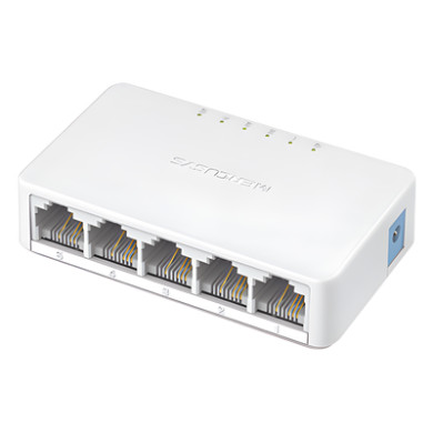 Switch de Escritorio / 5 Puertos 10/100 Mbps / Capacidad de Conmutació