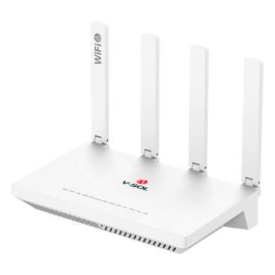 ONU xPON Wi-Fi 6 AX1500 / 4 Puertos Gigabit / Puerto PON SC/UPC / 4 An