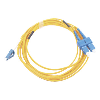 Jumper de Fibra Óptica / Monomodo 9/125 / LC/UPC-SC/UPC / Dúplex / PVC