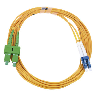 Jumper de Fibra Óptica / Monomodo 9/125 / LC/UPC-SC/APC / Dúplex / 2.0